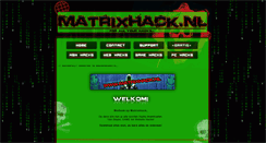 Desktop Screenshot of matrixhack.nl