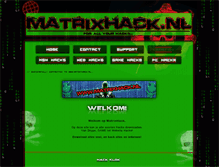 Tablet Screenshot of matrixhack.nl